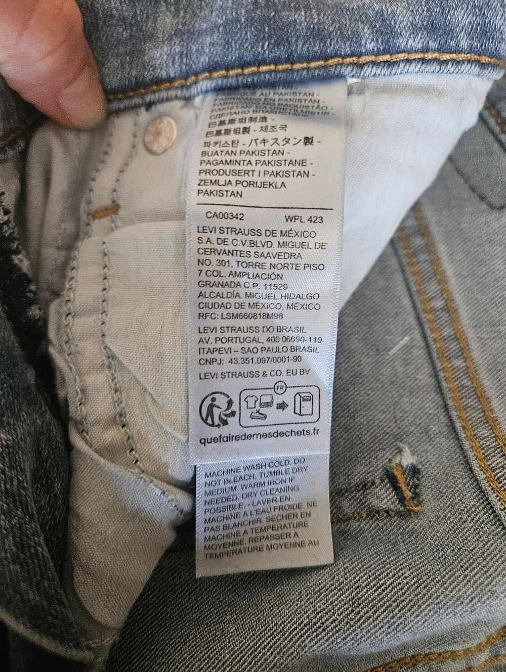 Levi's 30Γ32 314 Shaping Straight Leg - Picture 9 of 11